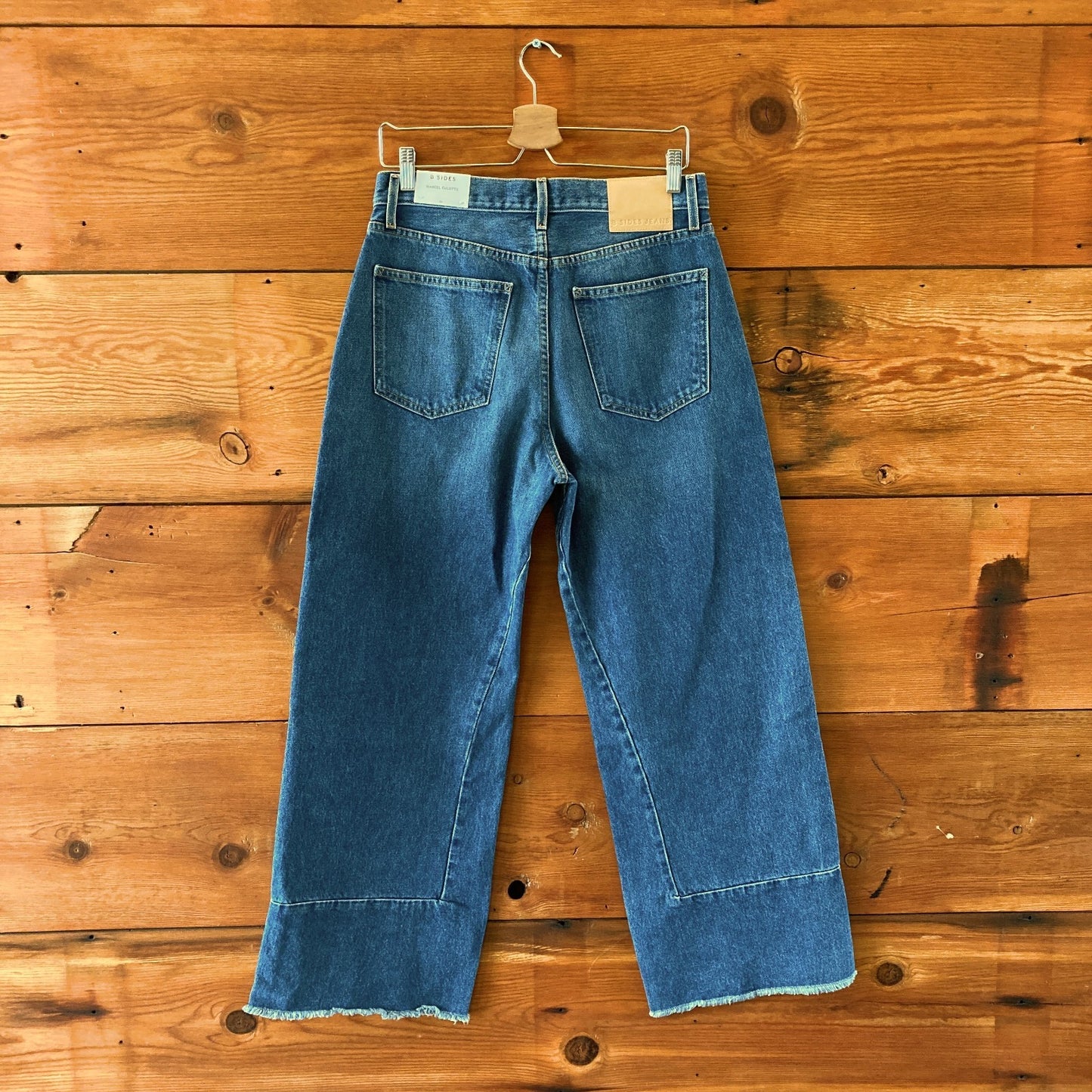 B Sides NEW Joni Wash Marcel Culotte Denim Jeans - 0204MP