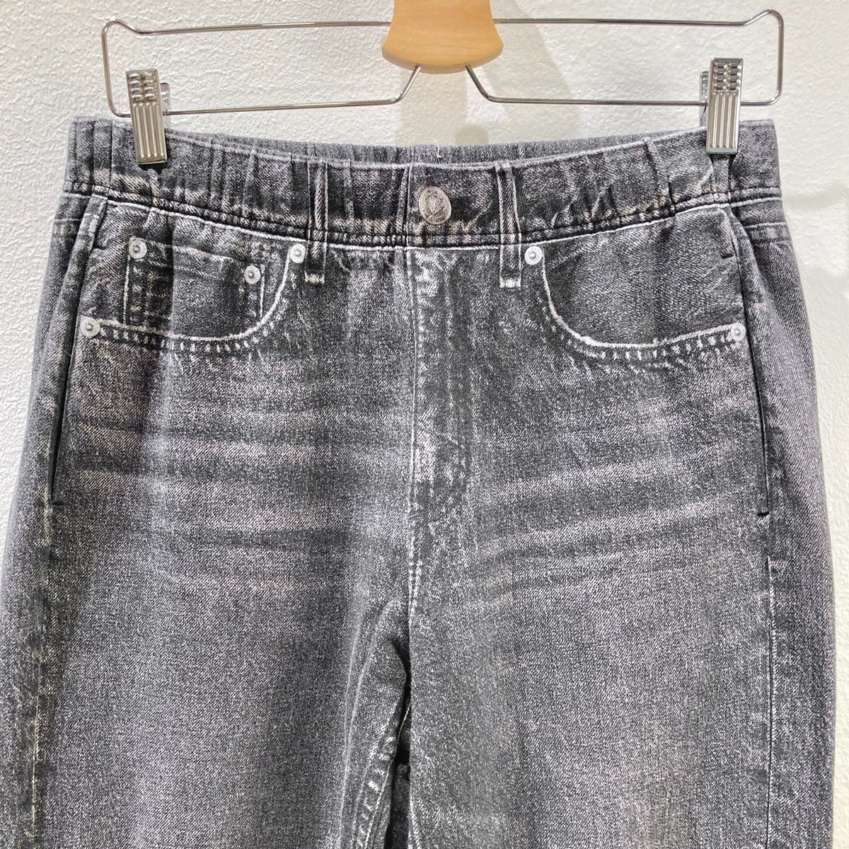 Rag & Bone Black Wash Faux Denim Miramar Joggers Jeans Pants - Size M - 1011SC