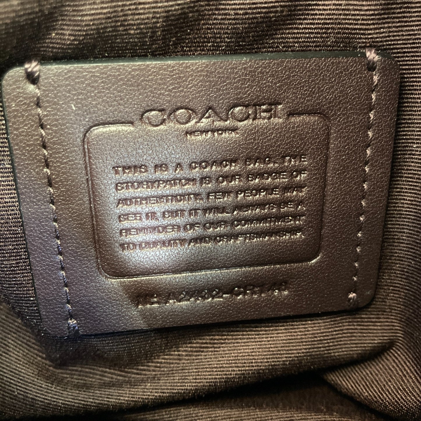 Coach Black Soft Pebbled Leather Laurel Shoulder Bag CR148 Purse - 0311AY