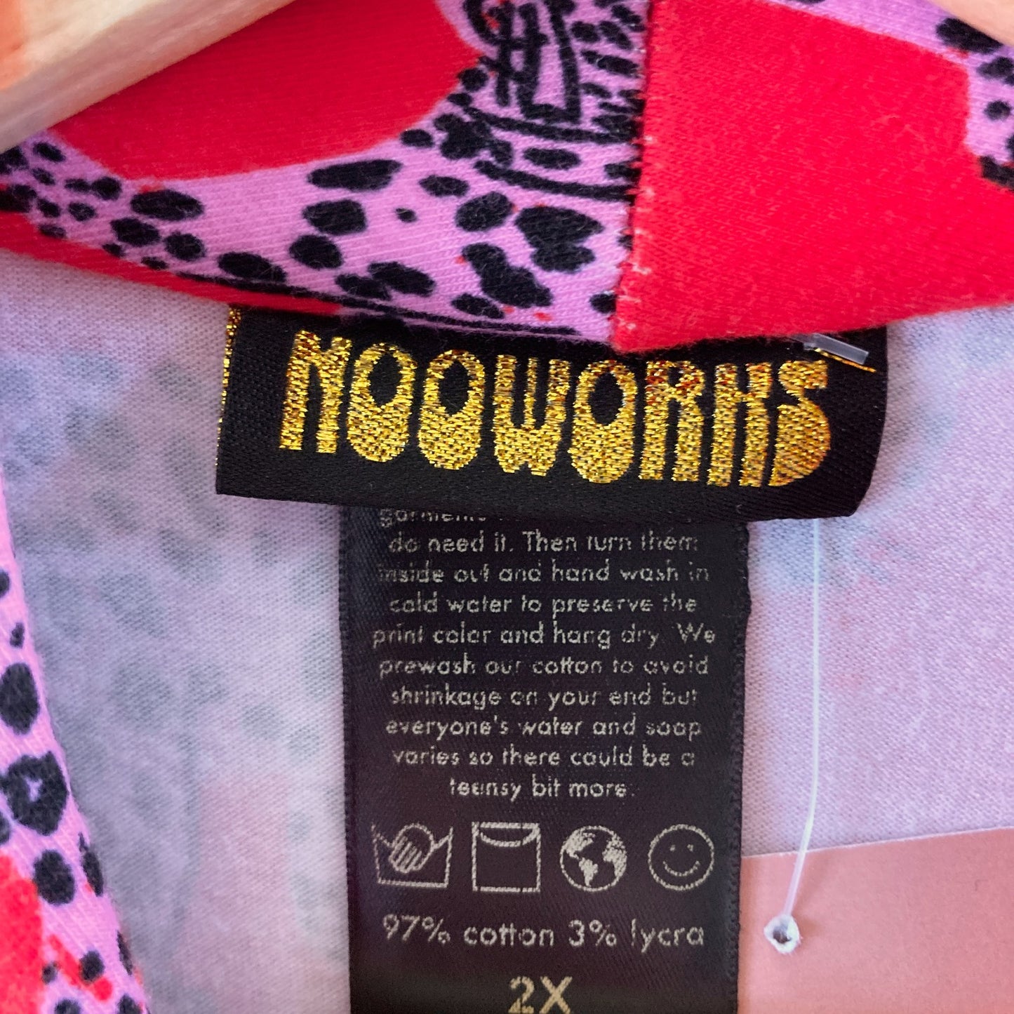 Nooworks Pink Micotti Cat Sleeveless Knit Magic Suit Jumpsuit - Size 2X - 0430RM