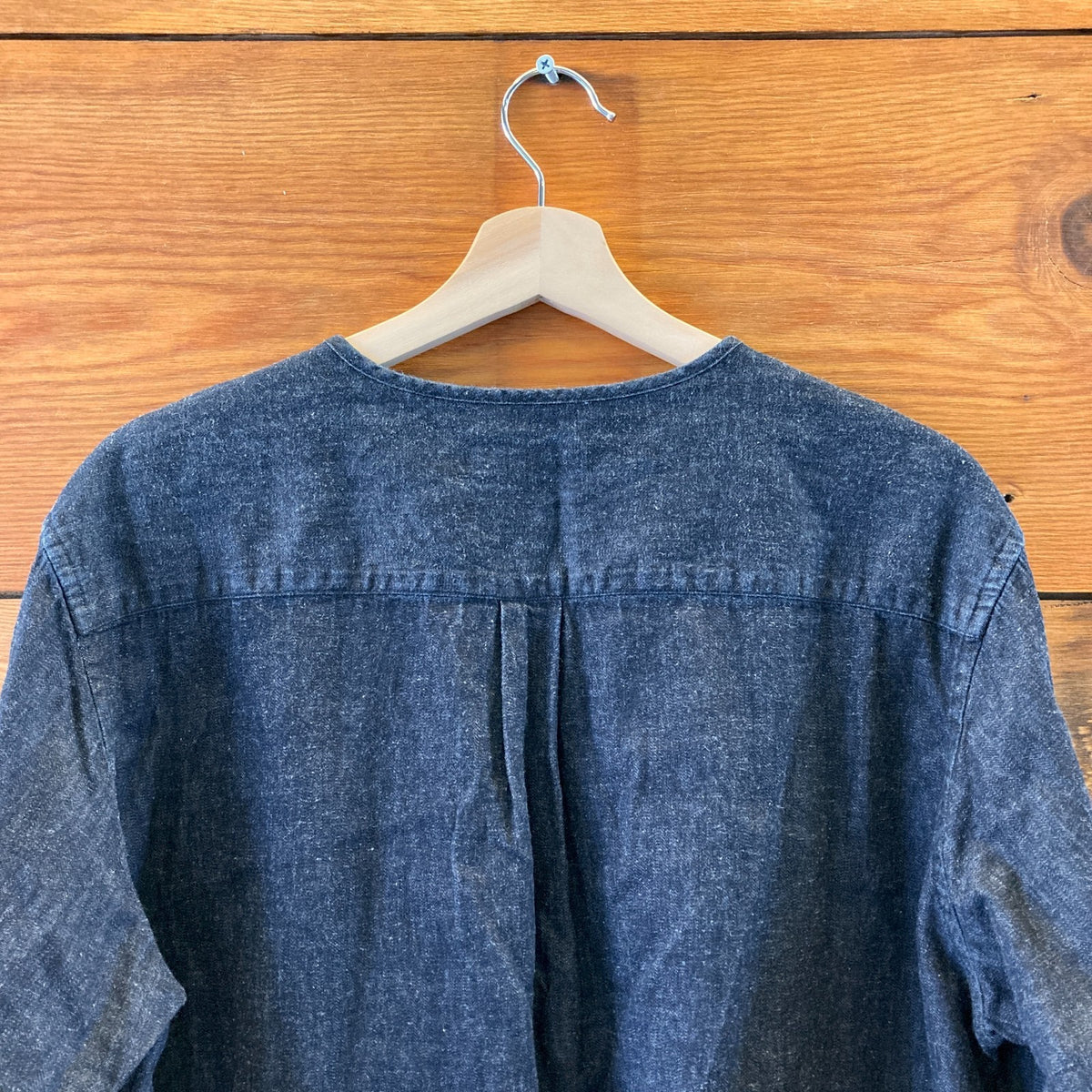 Nest Robe CONFECT Dark Indigo Long Sleeve Button Up Tunic - Size 4 / XL - 0904NF