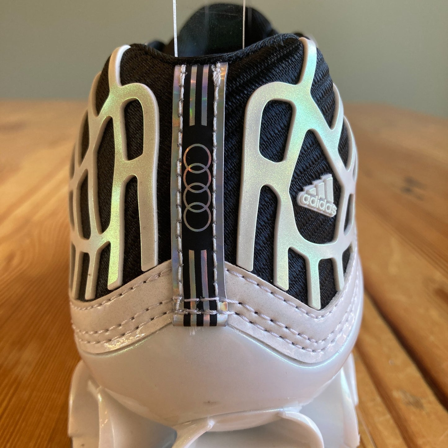 Adidas $250 Black White Megaride F50 Audi Revolut Shoes - Size 7 - NEW - 0604AF