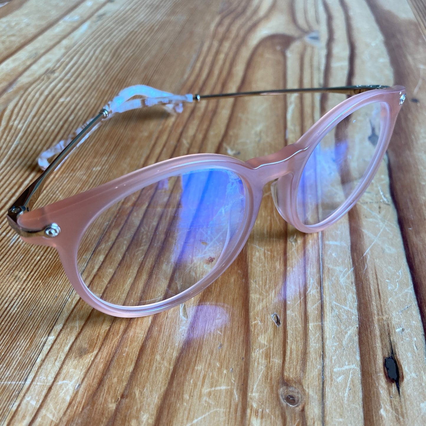 Chloe Peach CE2735 Round Eyeglasses Clear Lenses Frames - 0916VB