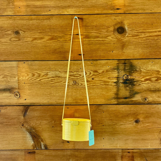 Hunting Season Bright Yellow Trunk Crossbody Bag Purse - 0426CR