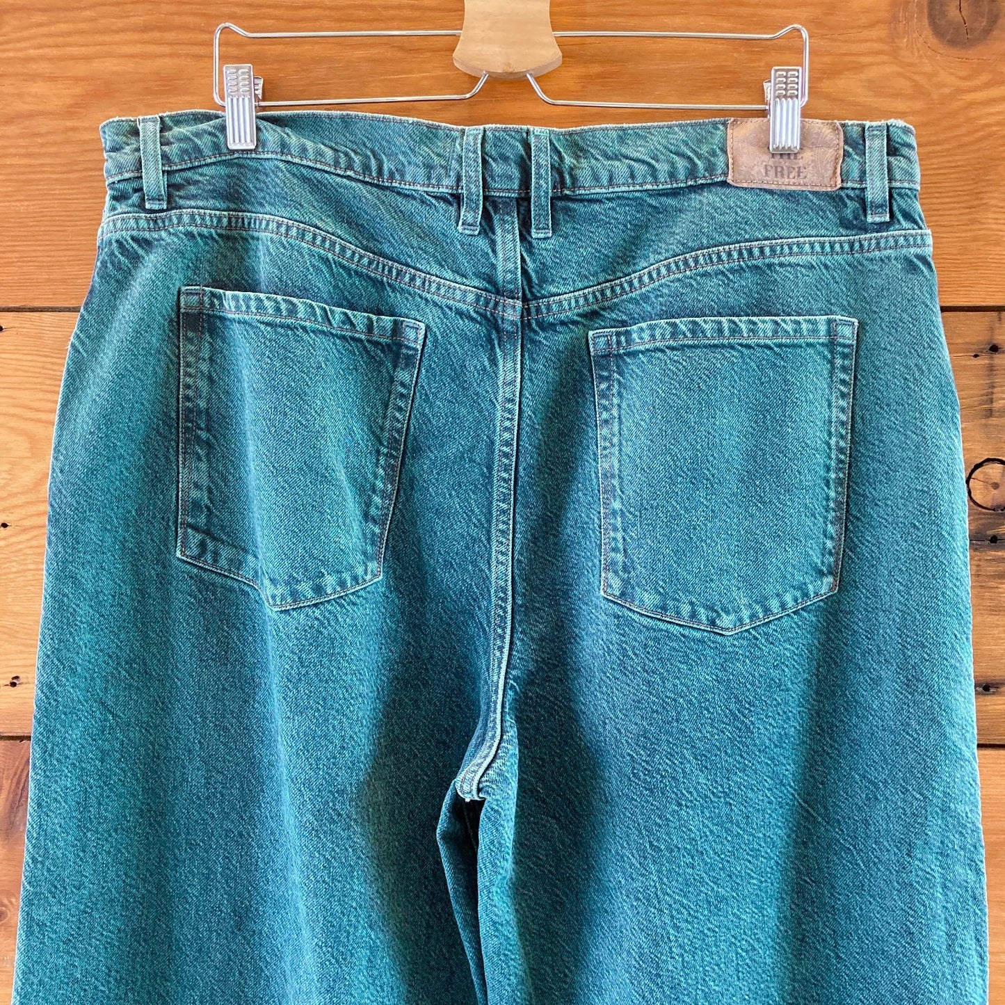 We The Free Final Countdown Low Rise Cuffed Boyfriend Jeans - Size 33 - 0425SV