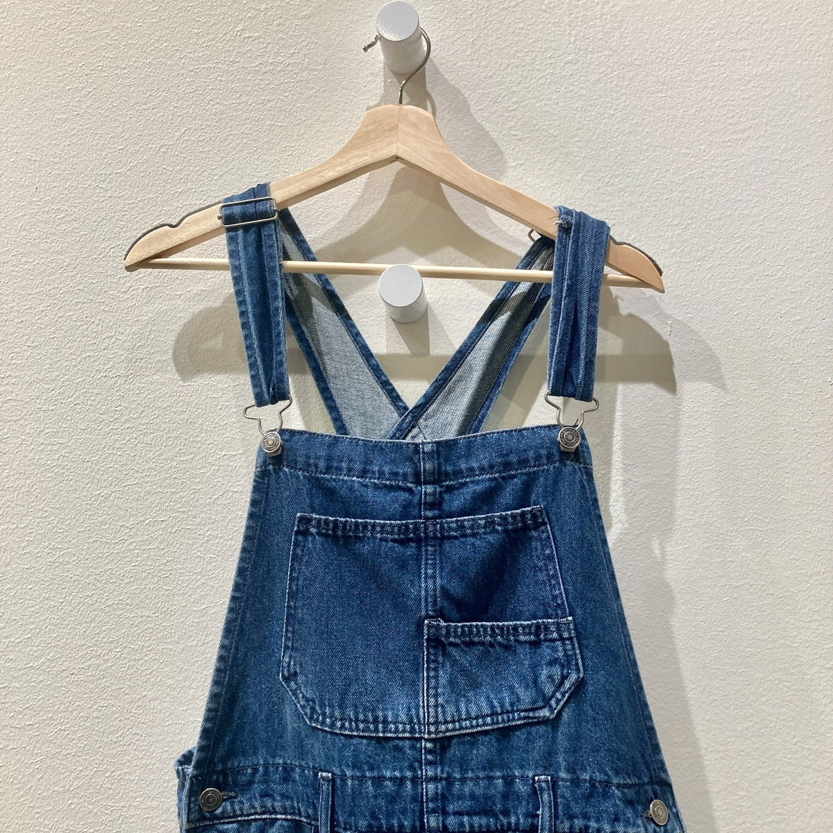 We the Free People Dark Wash Denim Slouchy Bib Overalls - Size S - 1117DB