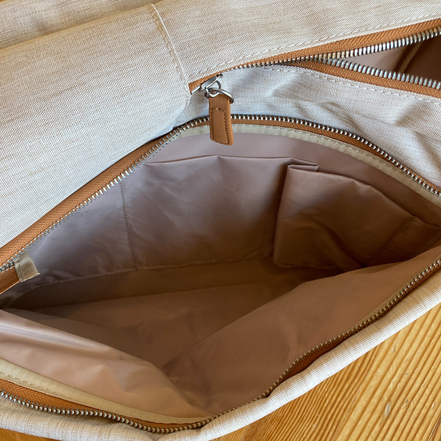 Nordace Beige Siena Pro 15 Travel Laptop Backpack - 0129CB