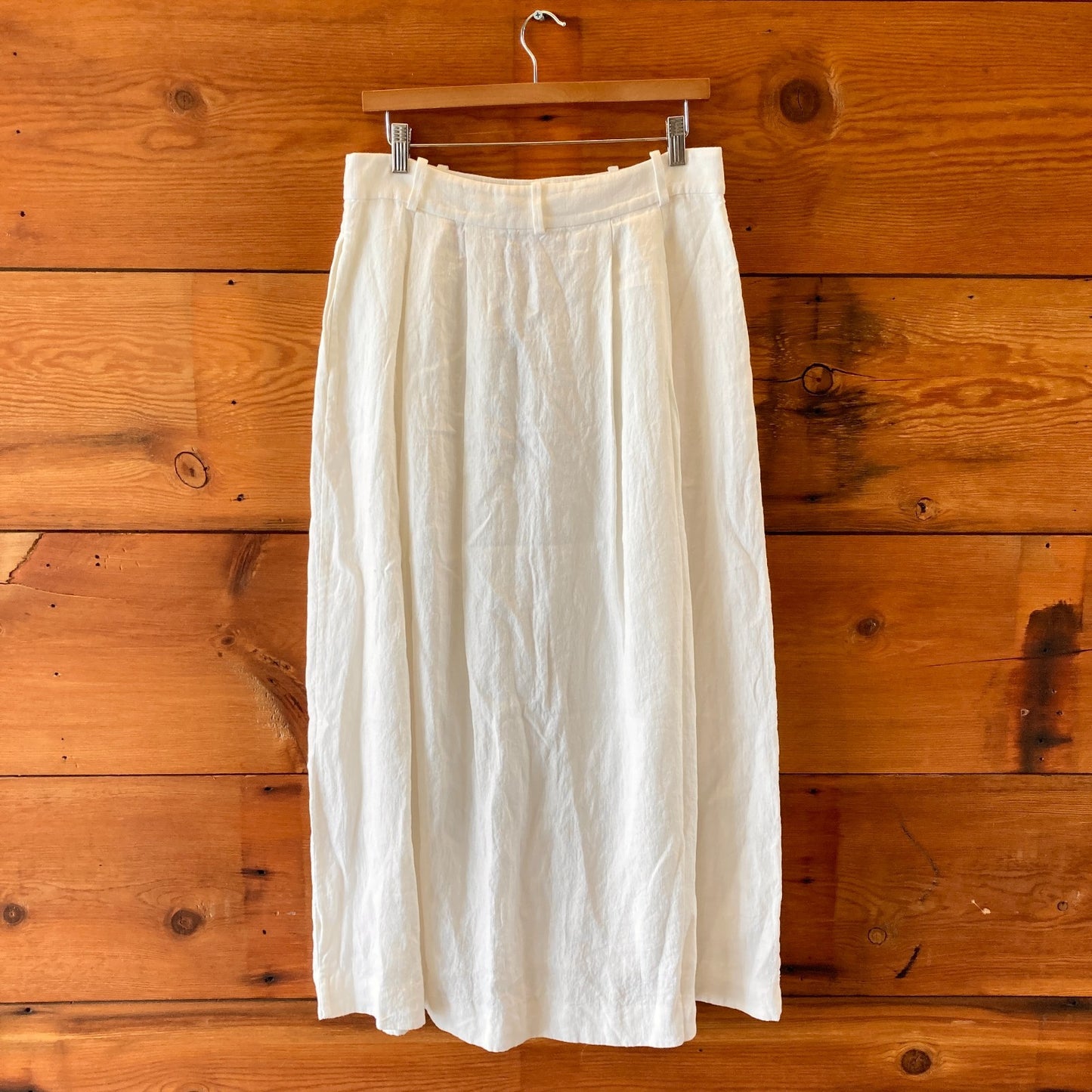 M - Jenni Kayne Ivory White NEW Annabel Skirt 0415AU