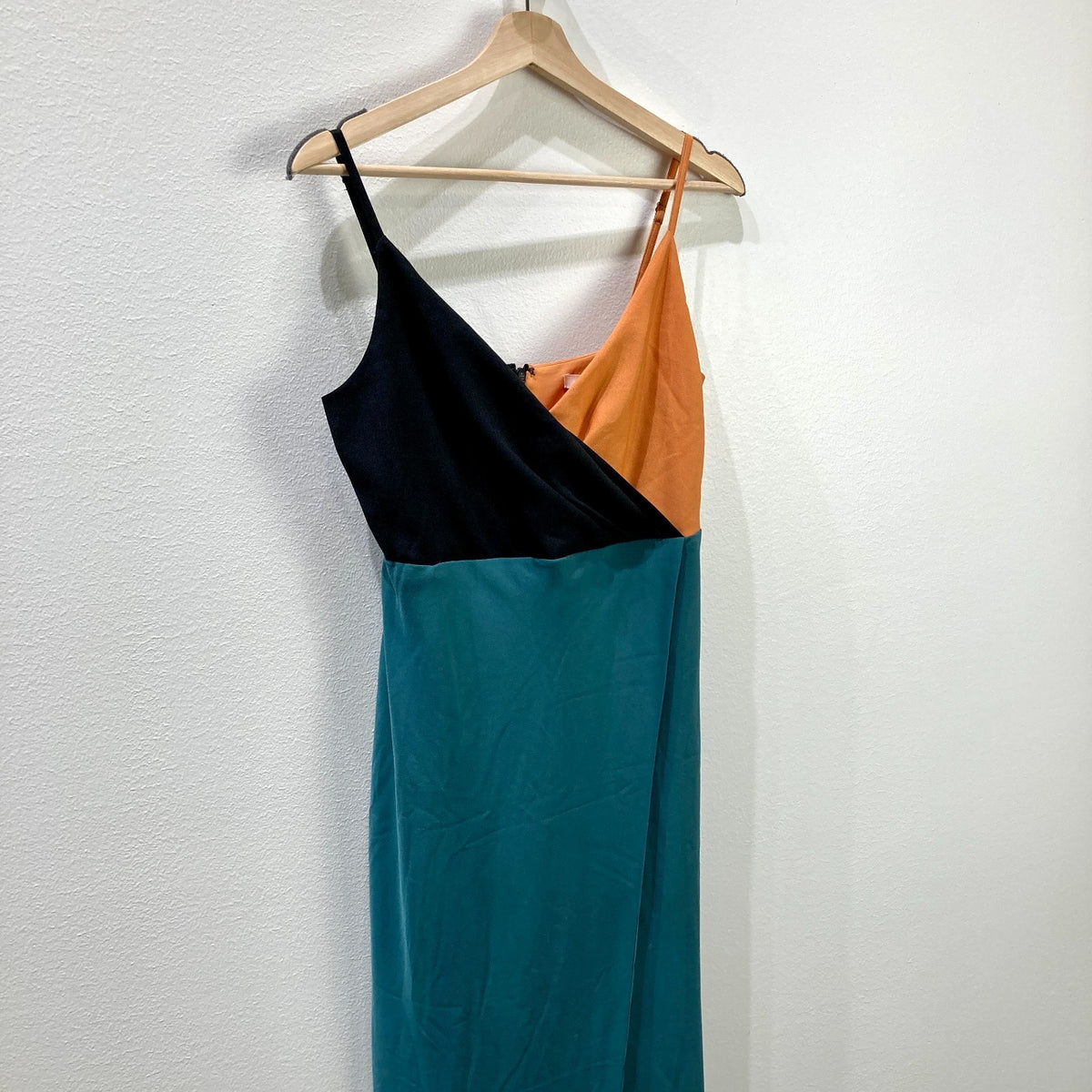 Hutch Anthropologie $198 Colorblock Maxi Dress - Size 6 Petite - NEW - 0919CD