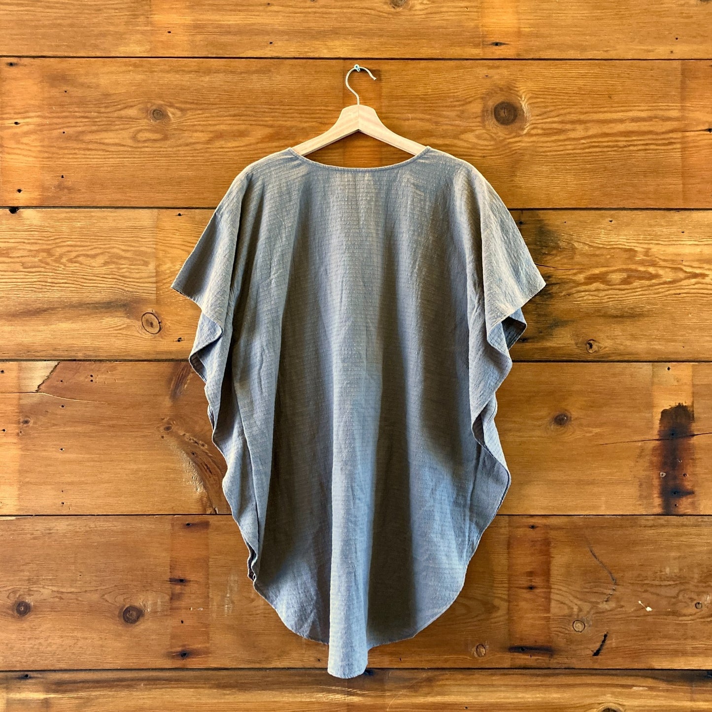 Mirth Light Brown V-Neck Caftan Woven Detail Dress - One Size - 0425KN