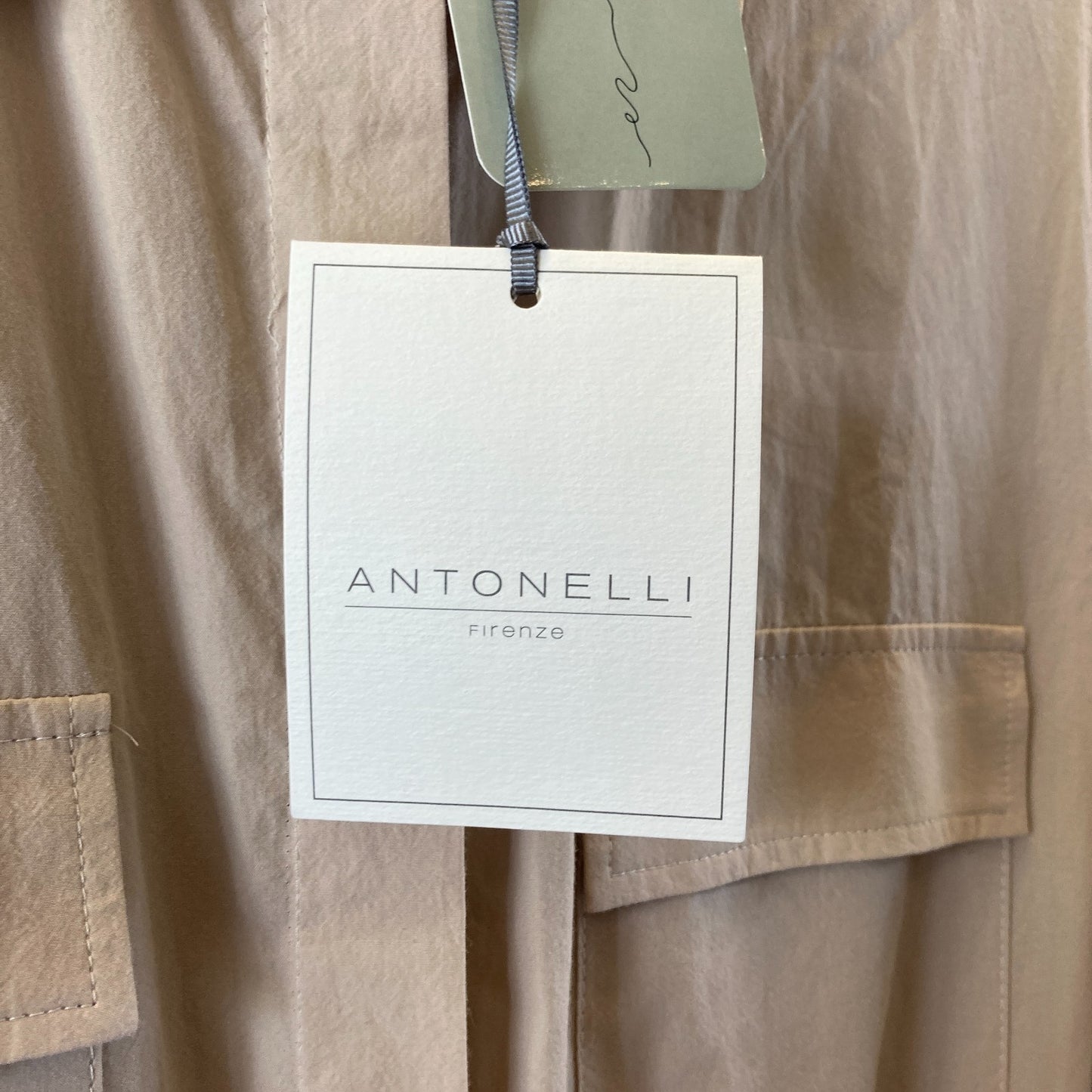 Antonelli Firenze $725 Khaki Tan Margherita Maxi Dress - Size 44 / M - 4427SC