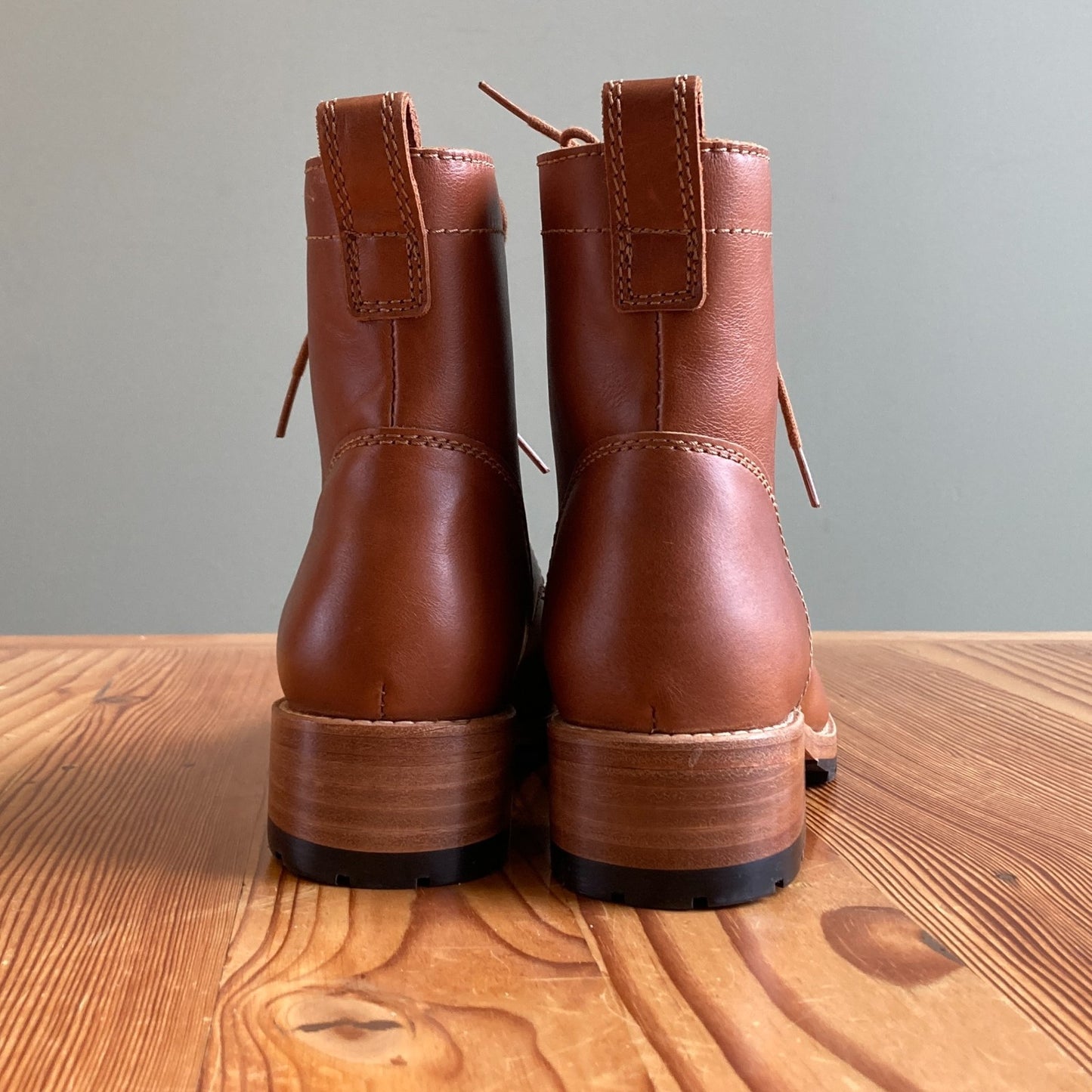 6 - Patina Portland Leather Classic Lace Up Womens Boots 0104KR