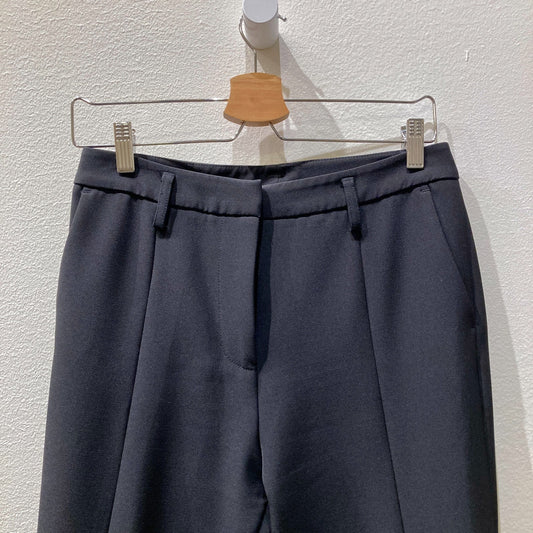 Anine Bing Black Split Hem Front Seam Trouser Pants - Size 36 / S - 0504AK