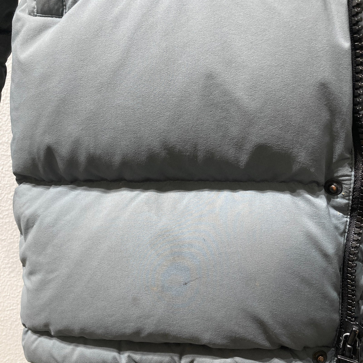 TNA Aritzia $325 Elegant Charcoal Super Puff Mid Down Coat - Size XXXS - 0915LS