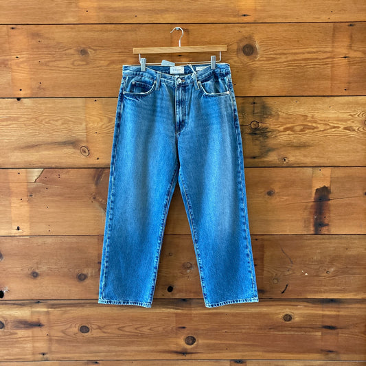 Frame $268 Mid Rise Straight Leg The Hang Jeans - Size 29 - NEW 4427SC