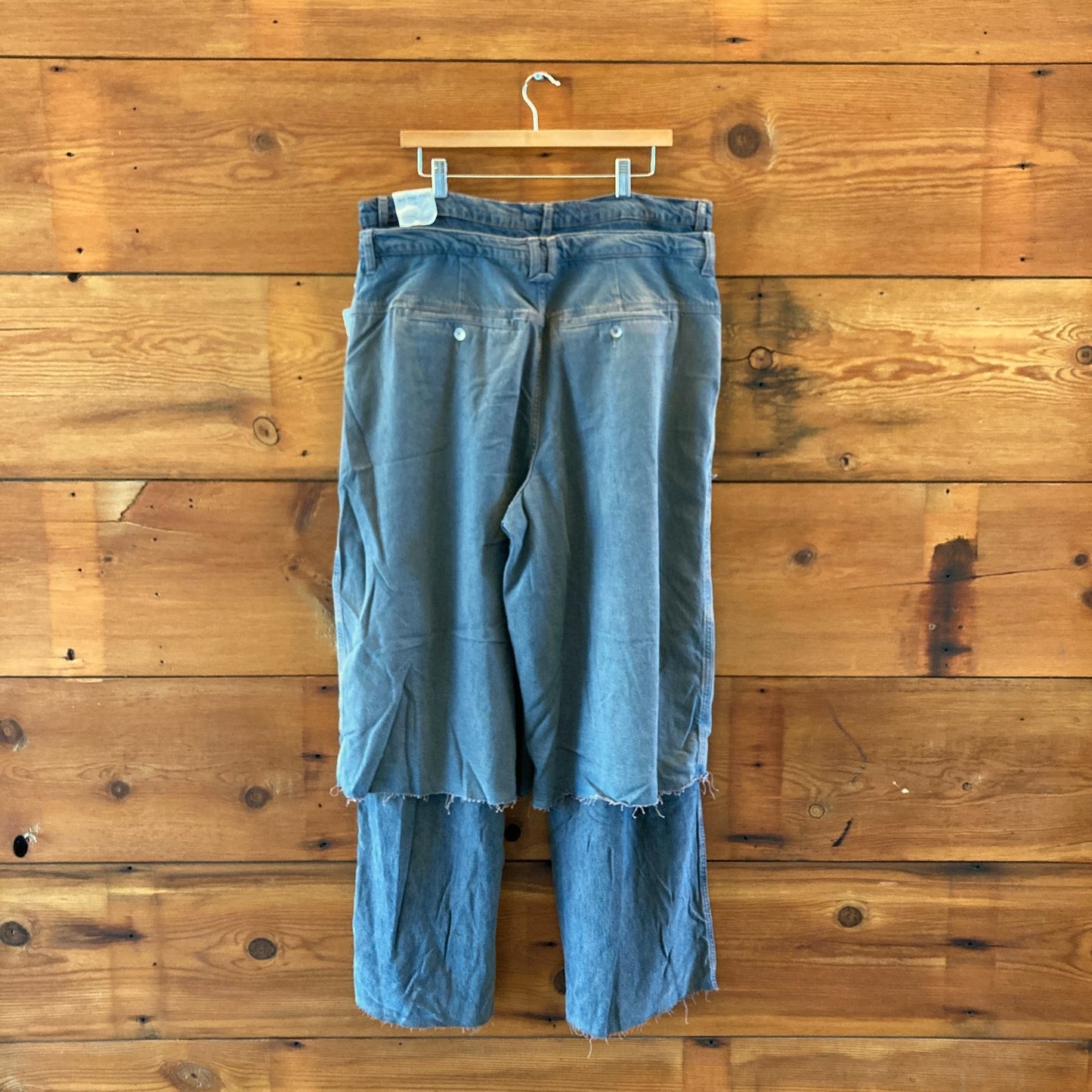 We the Free People $248 Nocturne Double Hem Jeans - Size 32 - NEW - 1122CT