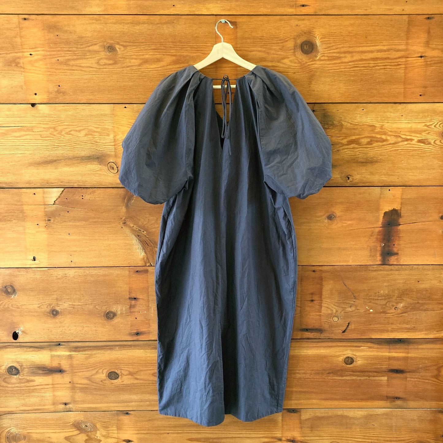 SAYAKA DAVIS New York Eggplant Purple Tucked Cocoon Dress - Size XS - 1105AR