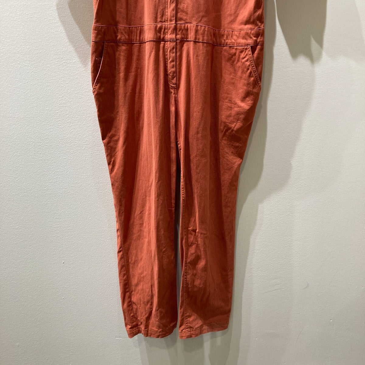 Wildfang Orange Short Sleeve Essential Coverall Jumpsuit - Size XXL - 0530JF