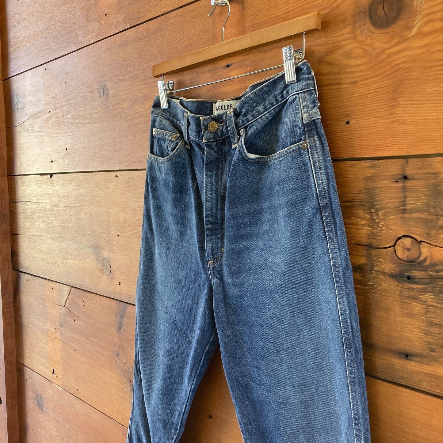 AGOLDE Pinch Waist Straight High Rise Ankle Jeans - Size 27 - 1125KG