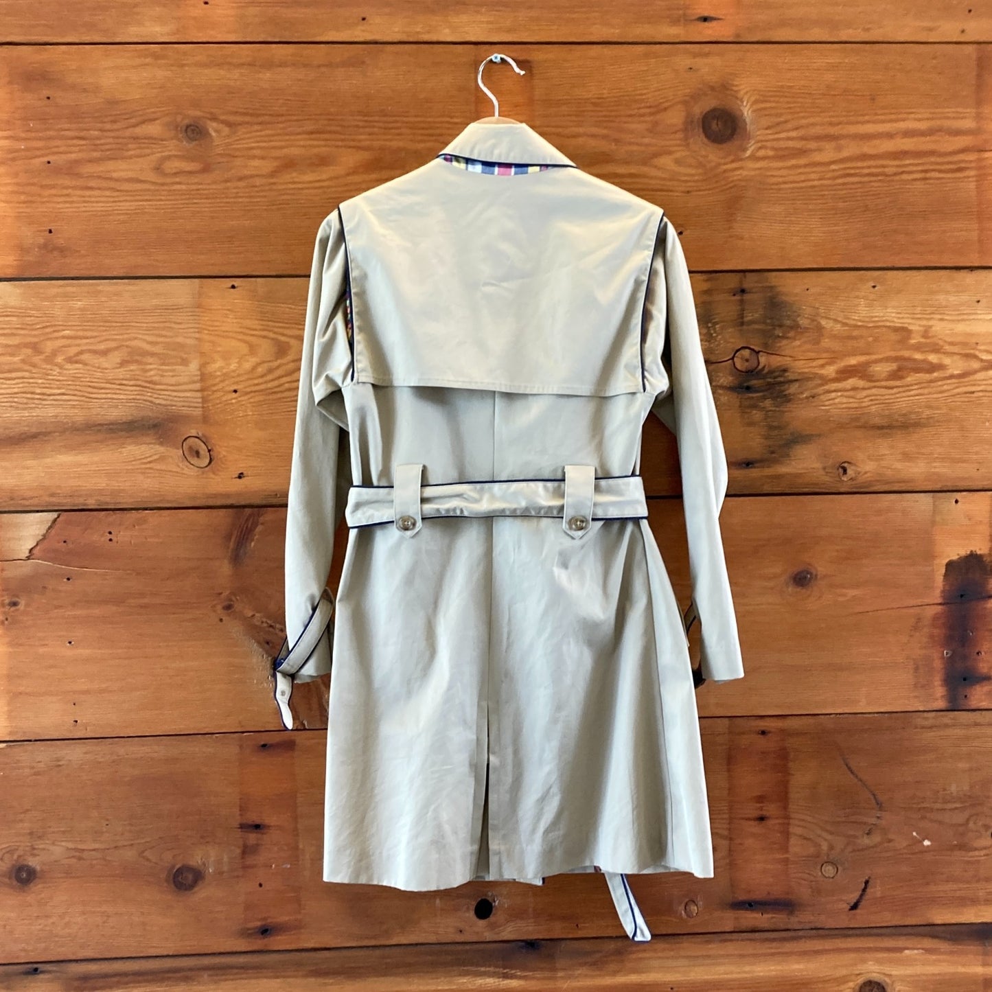 Steven Alan Tan Belted Double Breasted Trench Coat Jacket - Size 4 - 0426CR