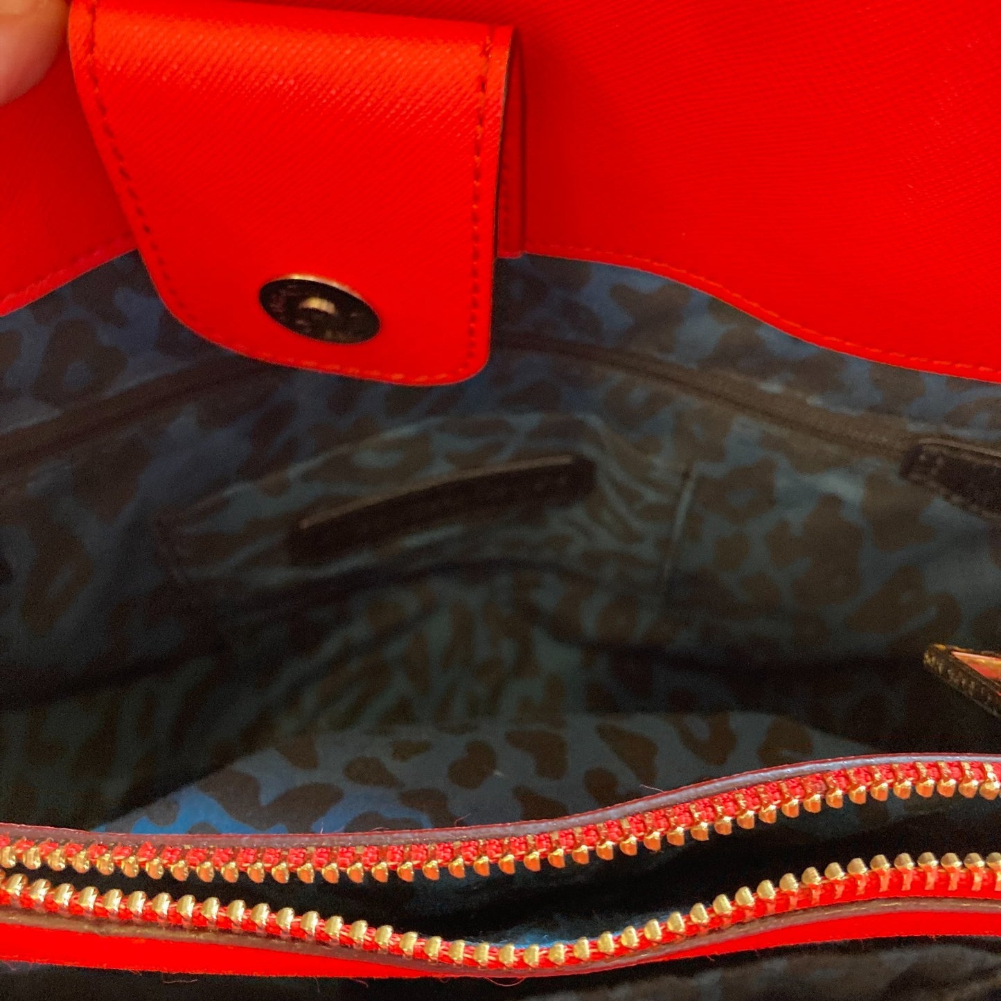 Rebecca Minkoff Red Saffiano Leather CrossbodyAmorous Satchel Purse - 0621AS