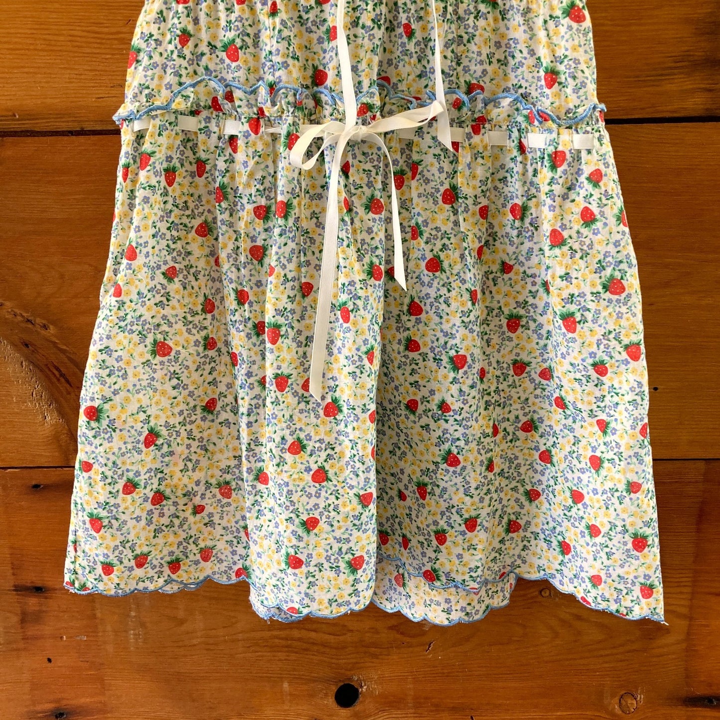 For Love & Lemons Floral Strawberry Print NEW Kiss Dress - Size S - 0313SH