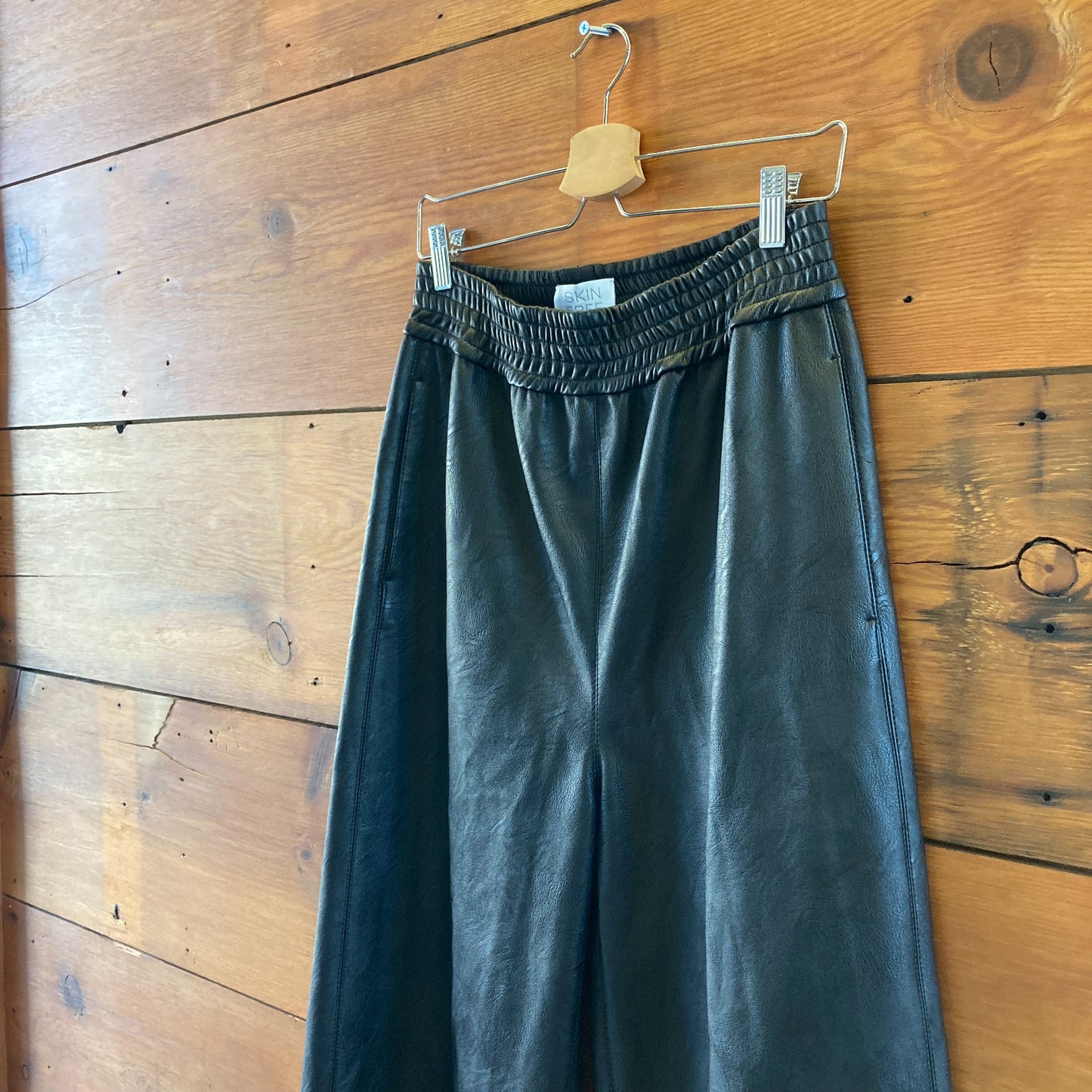 Skin Free Skin‎ Stella McCartney Black Wide Leg Pants - Size 40 / M - 0415AB