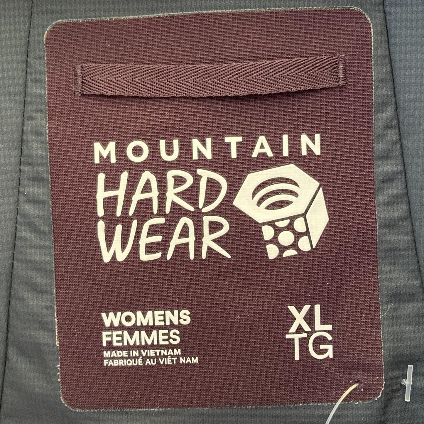 XL - Mountain Hardwear $375 Dark Burgundy Cloud Bank Gore-Tex Coat NEW 0313TC