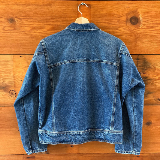 Nili Lotan $590 Denim Marilou Relaxed Fit Marilou Jean Jacket - Size M - 4427SC