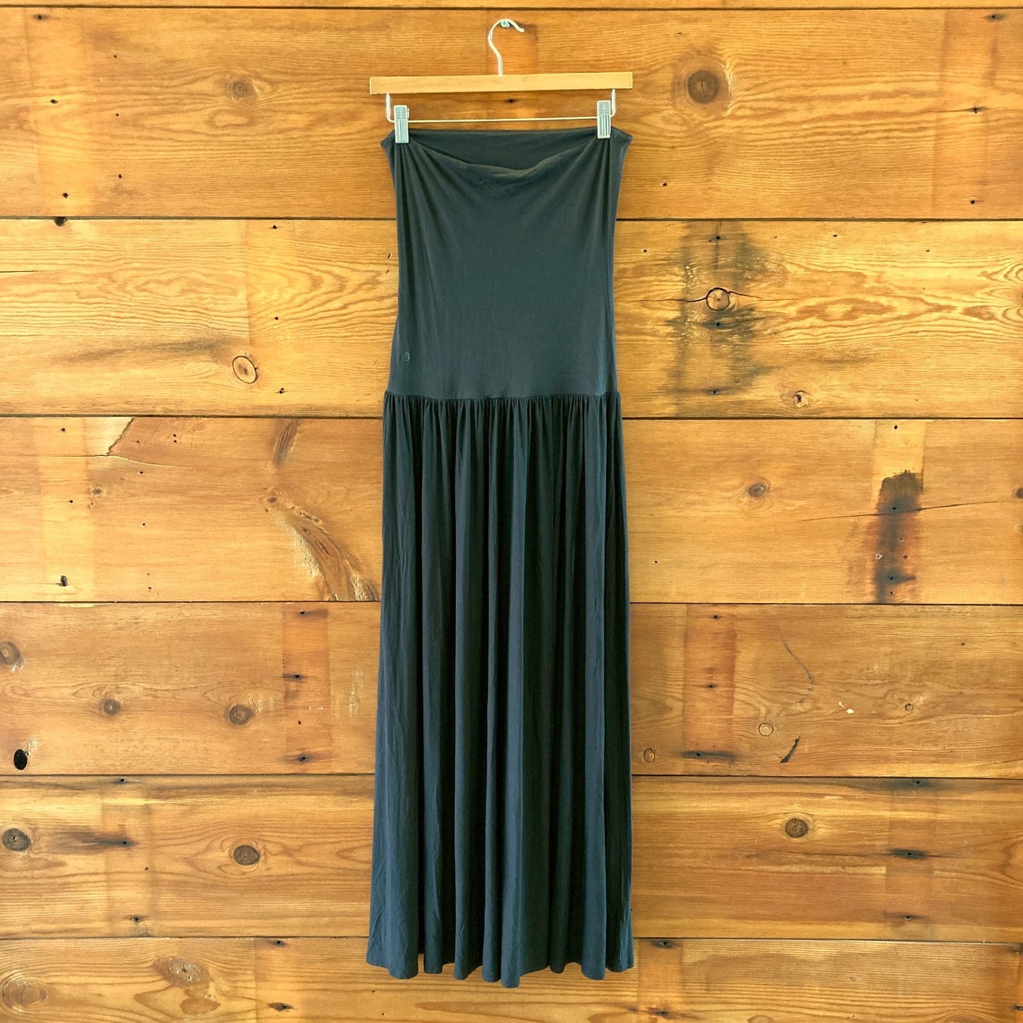 Lululemon Black 2-in-1 Maxi Dress Fold Waist Maxi Skirt - Size M - 1011SC