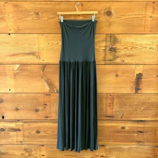 Lululemon Black 2-in-1 Maxi Dress Fold Waist Maxi Skirt - Size M - 1011SC