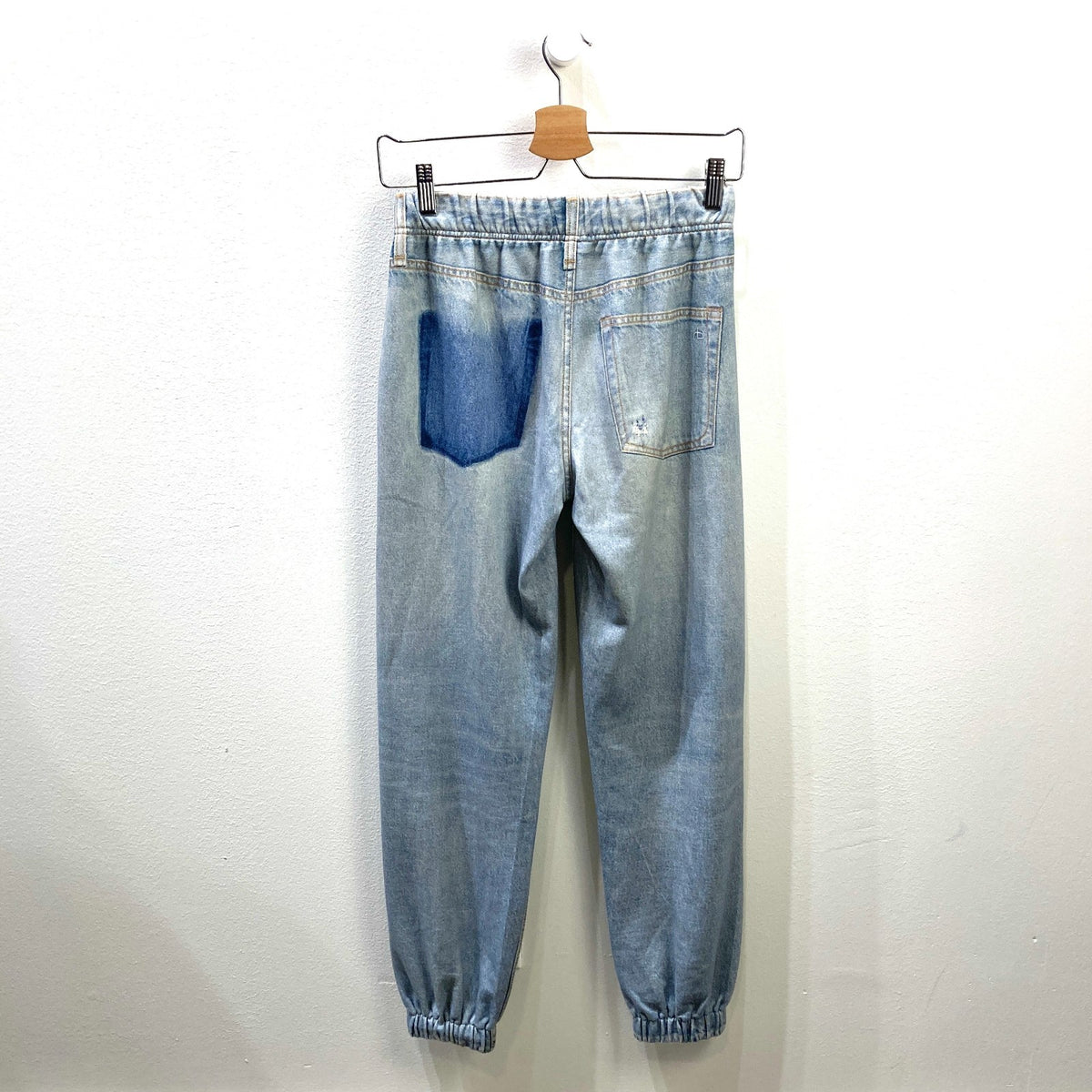 Rag & Bone Light Faux Denim Pull On Miramar Jogger Pants - Size XS - 1015NE