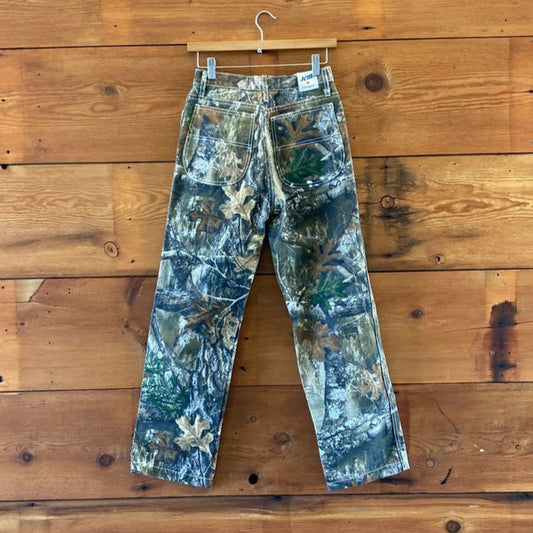 Jem! Los Angeles Camo Print High Waisted Reinforced Knee Pants - Size 4 - 0312IG