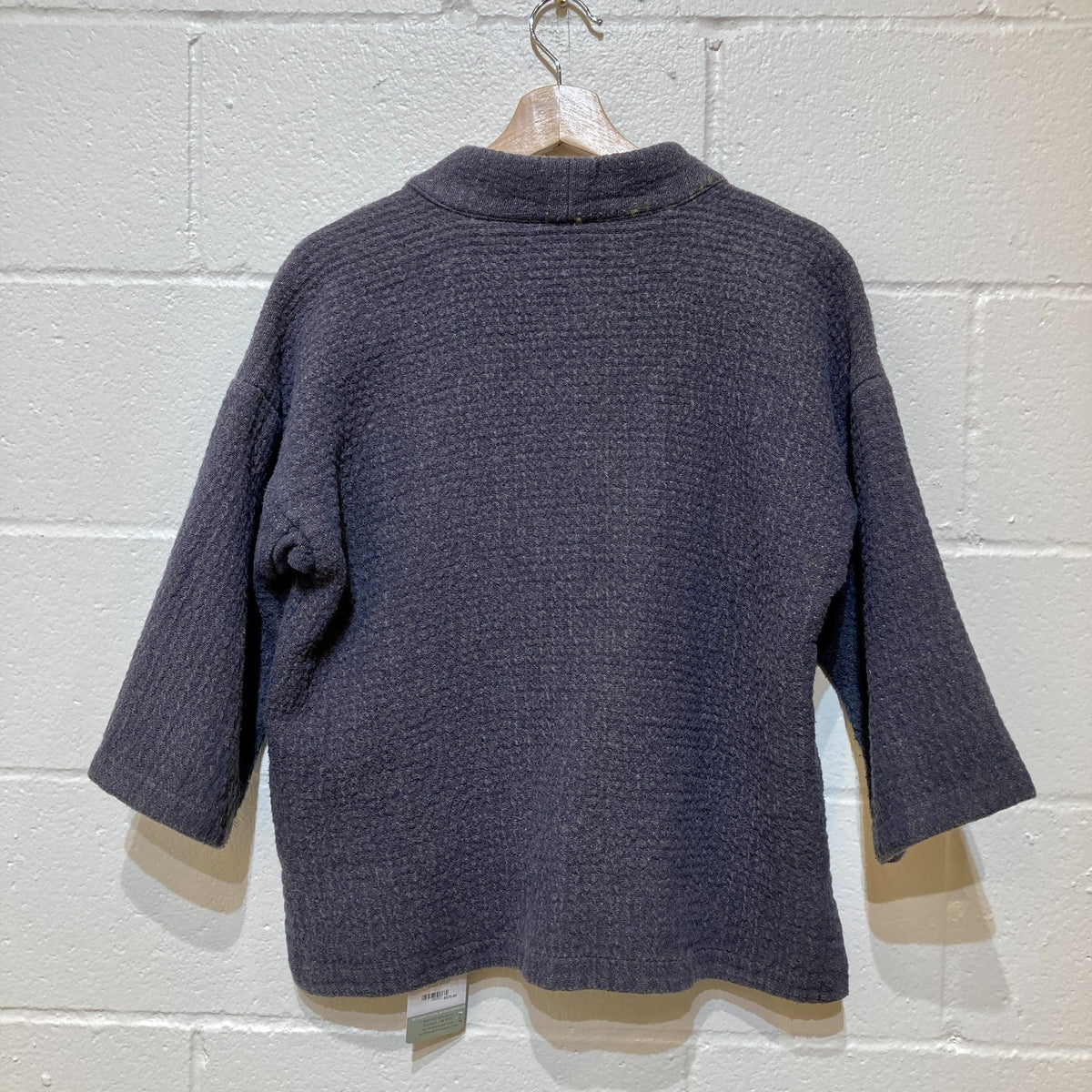 Four (4) Blue Hanten Handwoven Rabbit Jacket - Size 2/3 (S/M) - 0913ST