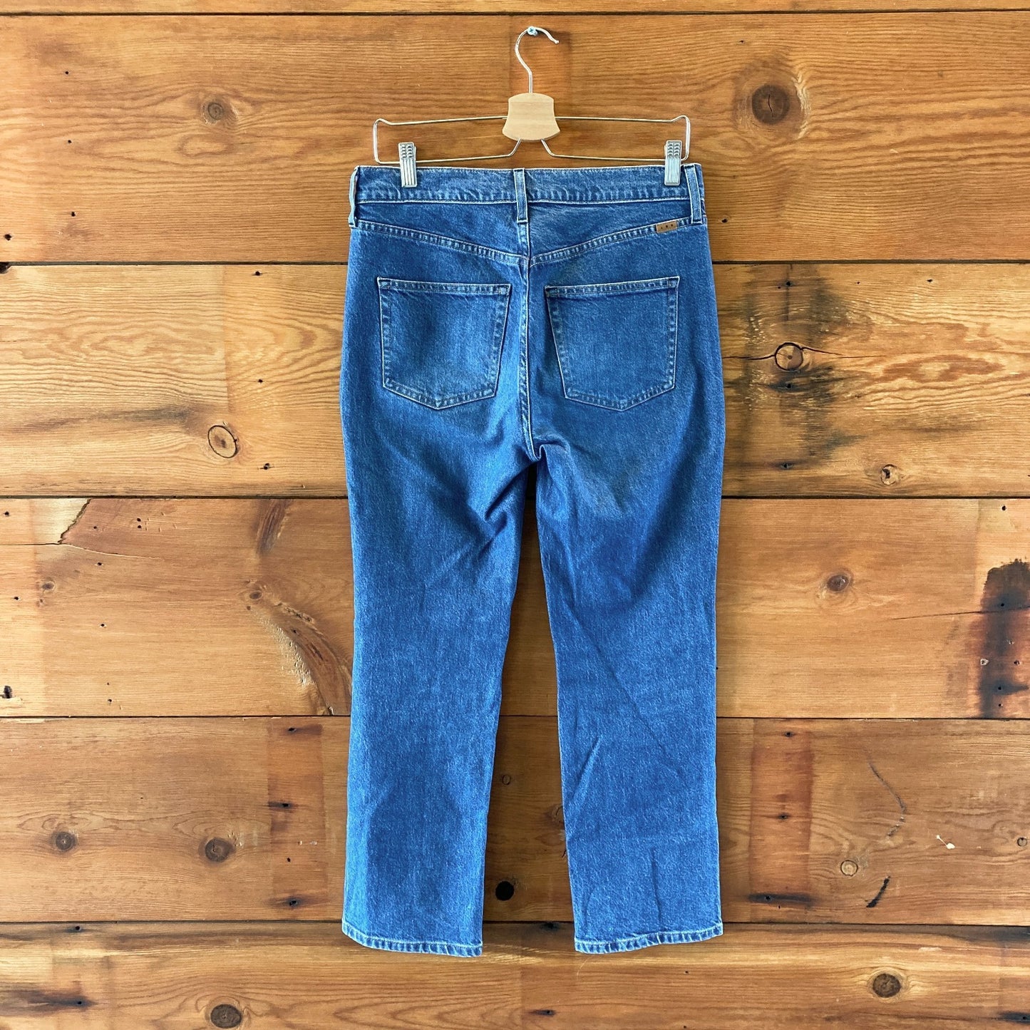 AYR The LaLa Blue Denim Straight Leg Medium Wash Jeans - Size 29 S - 0710SD