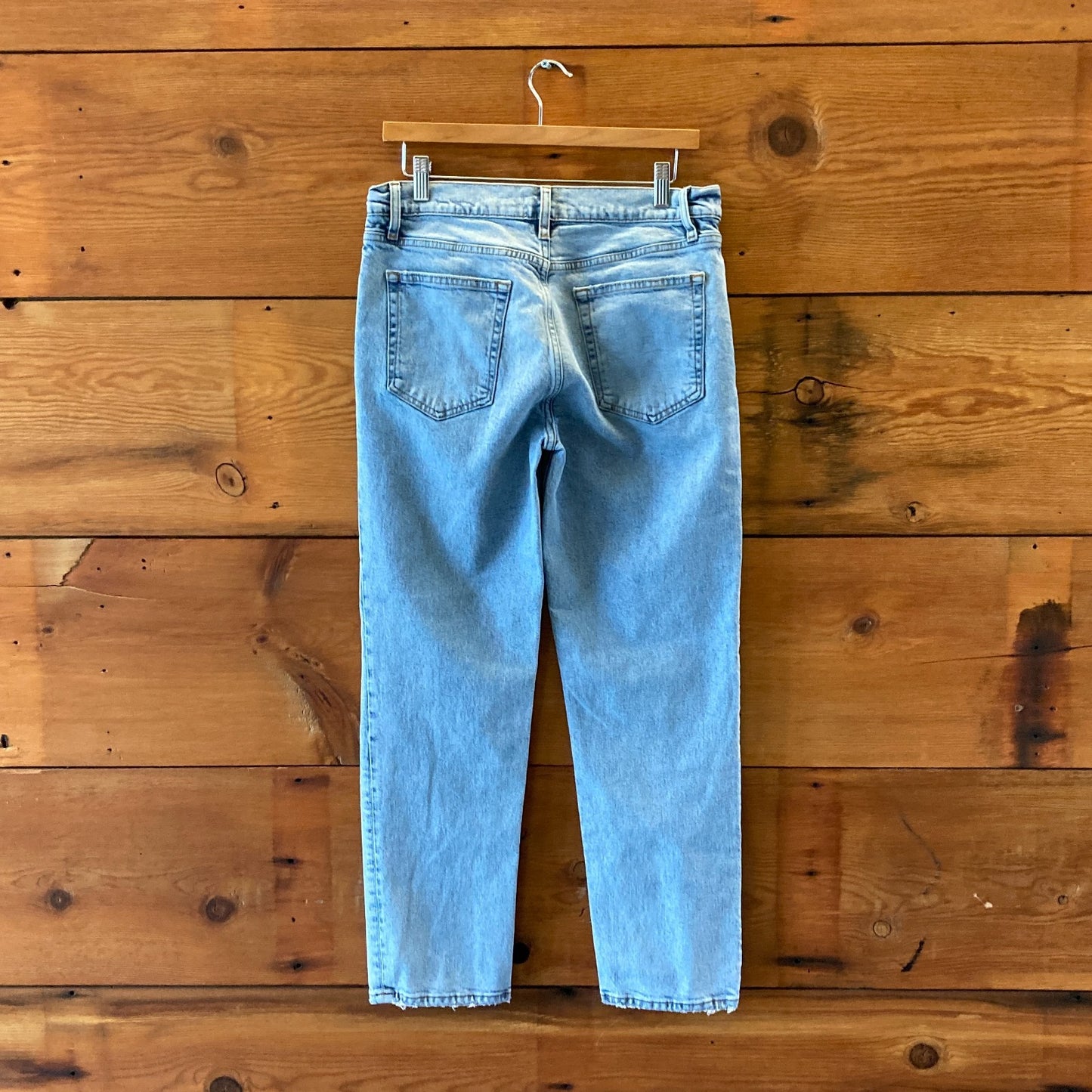 Frame Light Dolly Wash The Borrowed Straight Leg Jeans - Size 29 - 4427SC