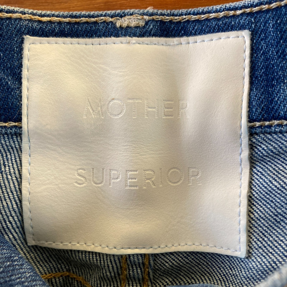Mother Superior $258 Small World Weekender Flare Leg Jeans - Size 26 - 0320AE