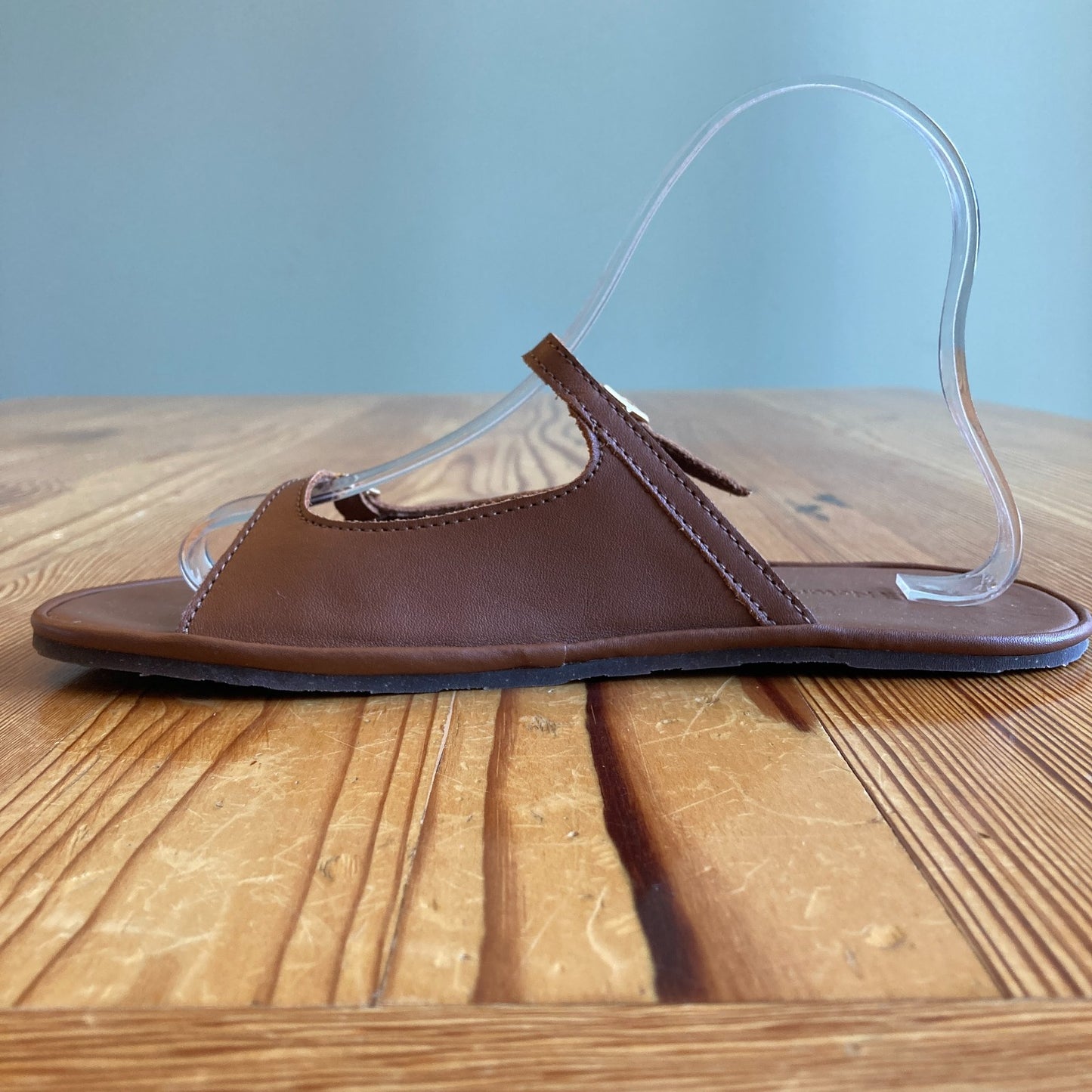 El Naturalista Brown Nappa Leather Bare Sandals NEW w/ Box - Size 38 - 0627LH