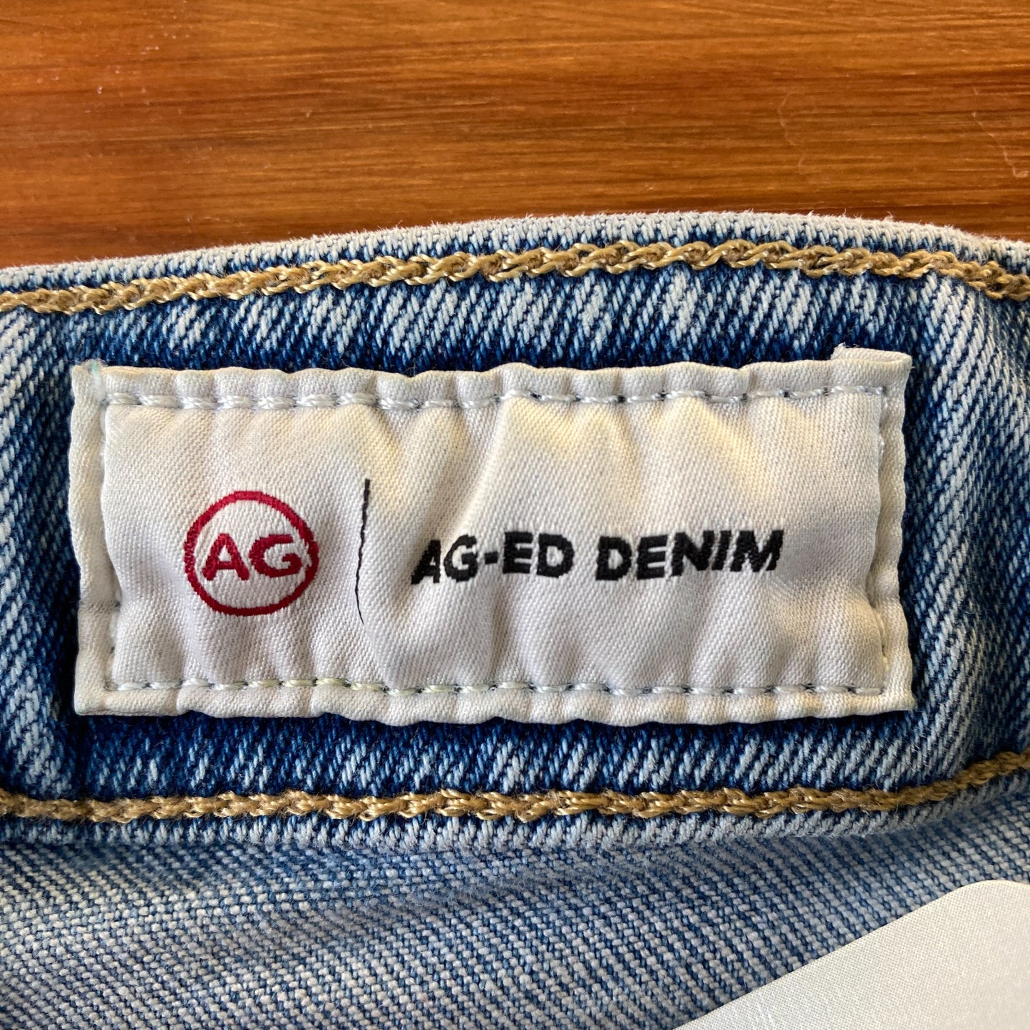 Adriano Goldschmied AG-ED Denim Saige Wide Leg Crop Jeans - Size 31 0617RF