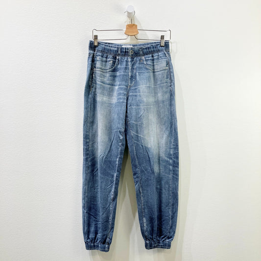 Rag & Bone Medium Wash Faux Denim Miramar Joggers Jeans Pants - Size M - 1011SC