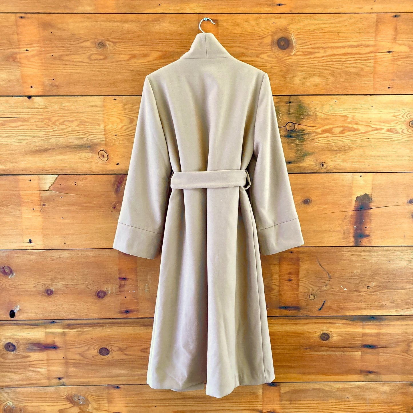 M - The Fifth Label Anthropologie Camel Brown Belted Trench Coat Jacket 0507AH