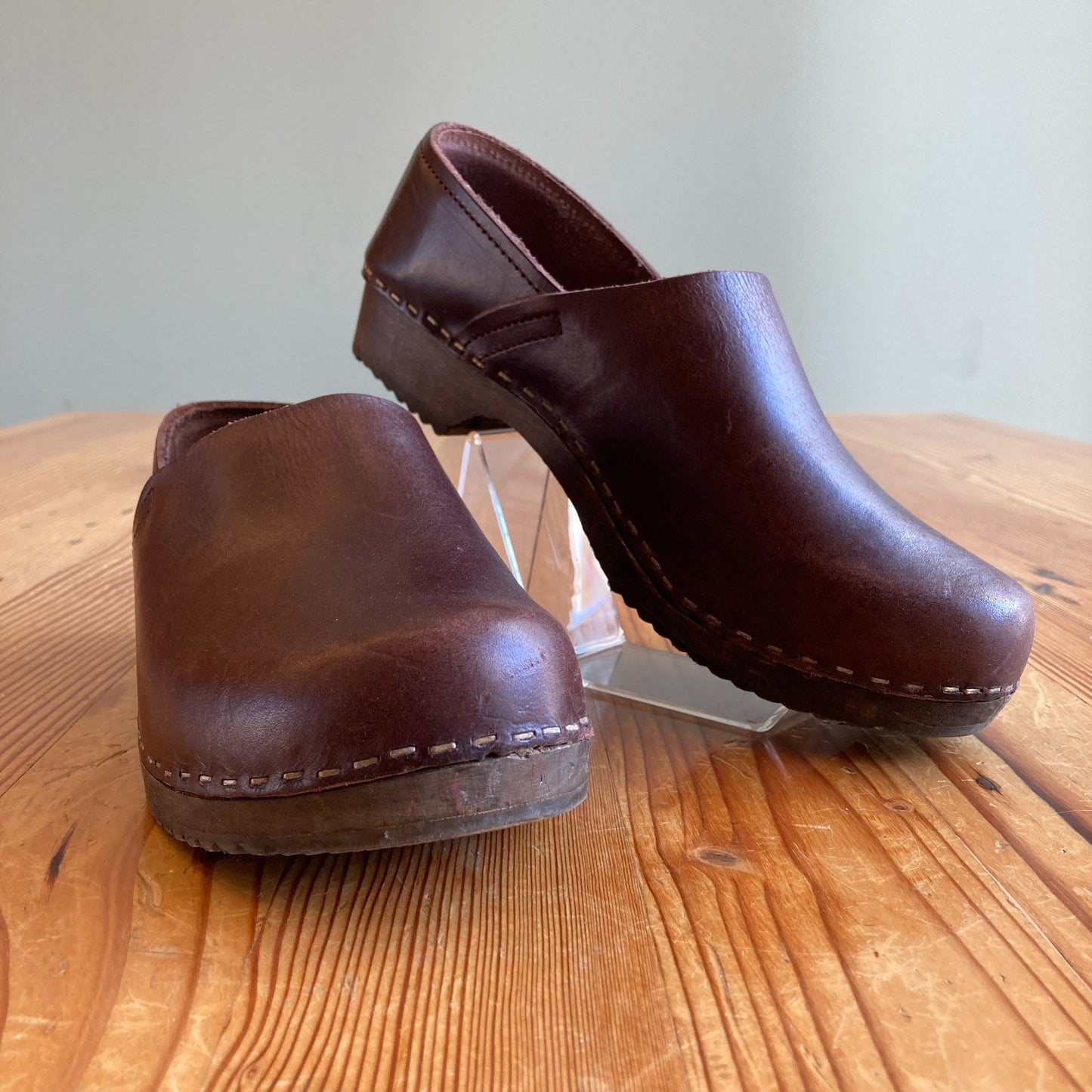Kit + Clogs Studio Dark brown Original Low Jord Clog Shoes - Size 39 - 0819CB