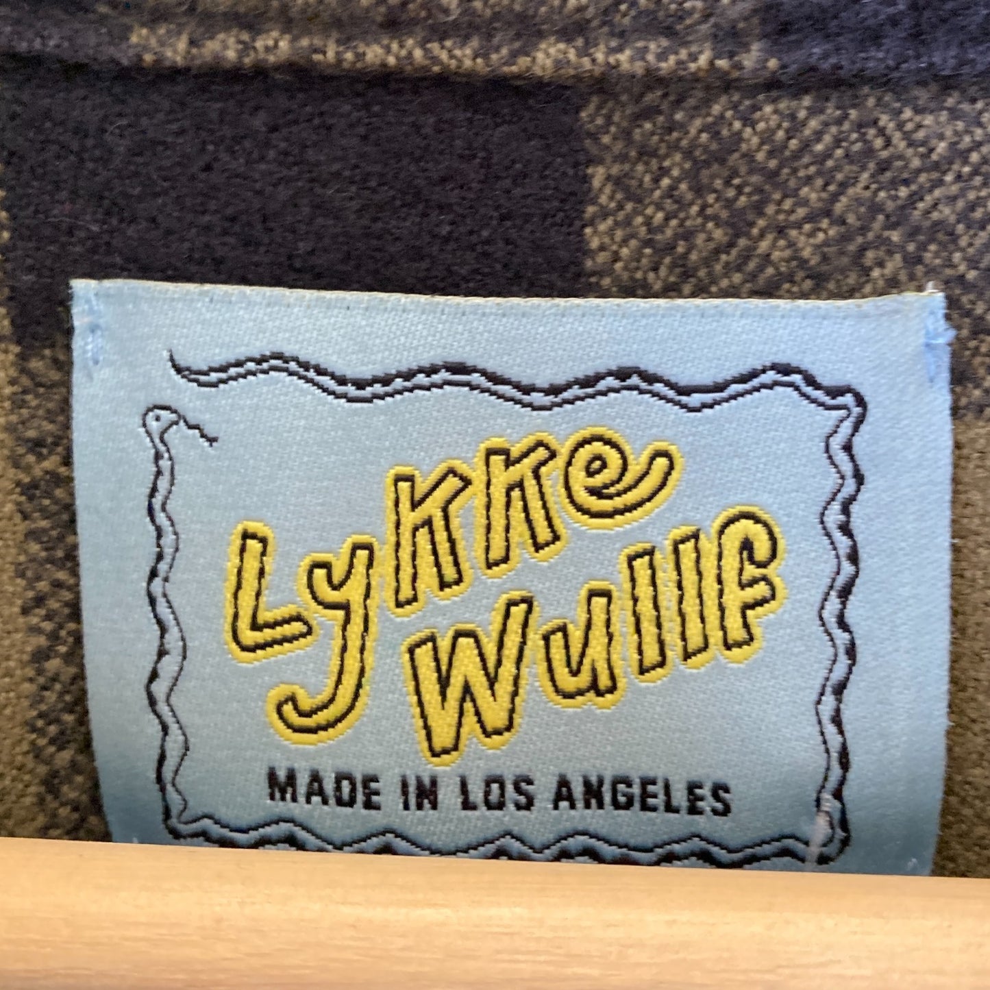 Lykke Wullf Green Black Plaid Zip Marigold Jacket - Size XS / S - 0312IG
