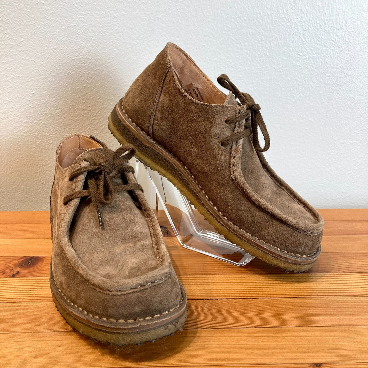 Astorflex $328 Brown Suede Beenflex Lace Up Boots Shoes - Size 38 / 7.5 - 0926SS