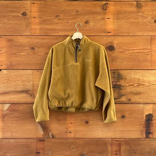 XS - Lululemon Camel Brown Tumbled Half Zip Pullover Fleece Jacket 0927EK