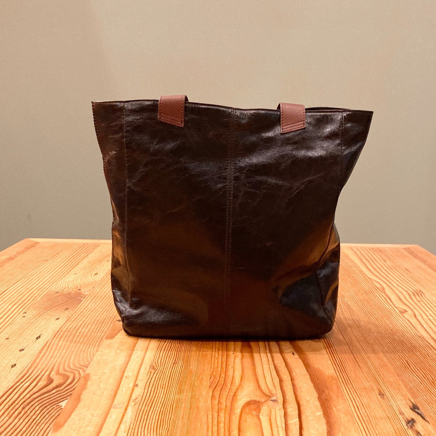 Ellington Brown Leather NEW Retired Stella Tote Travel Bag Purse 1110CH