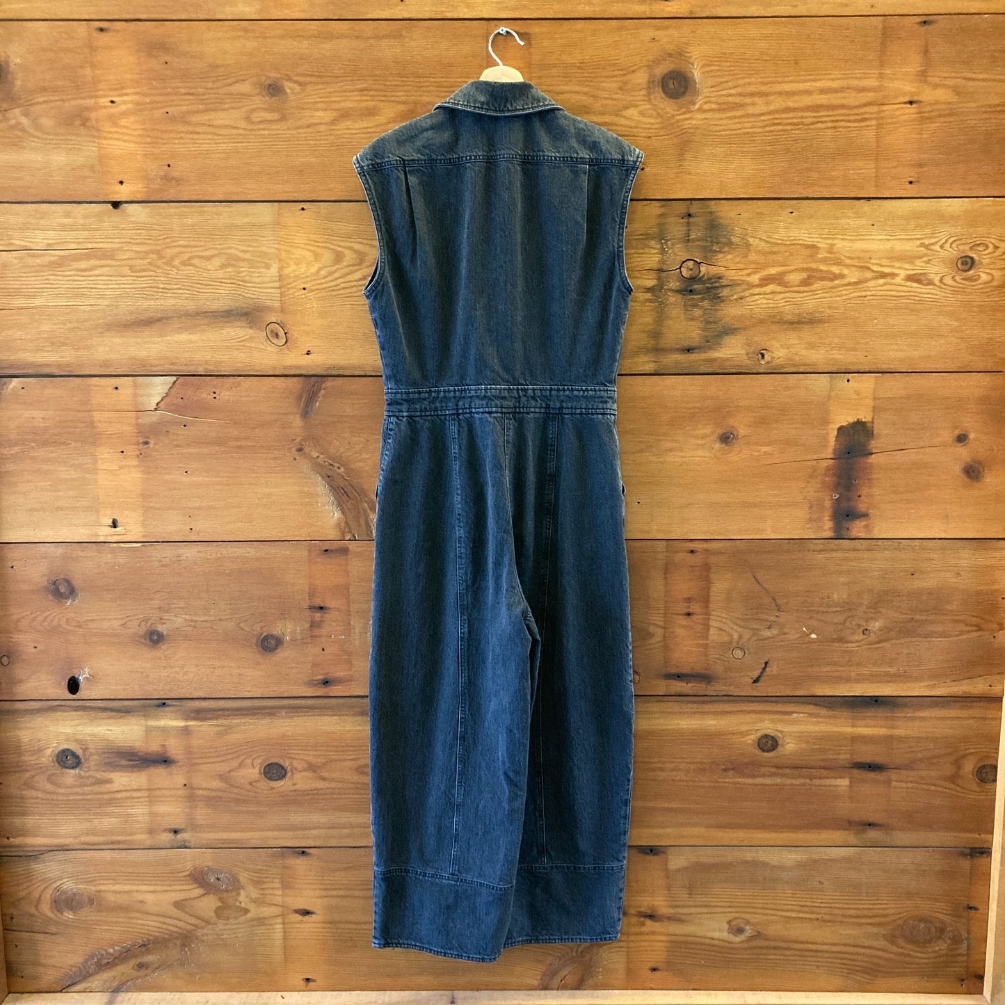 Rachel Comey $495 Washed Black Annin Sleeveless Jumpsuit - Size 6 - 0504AK