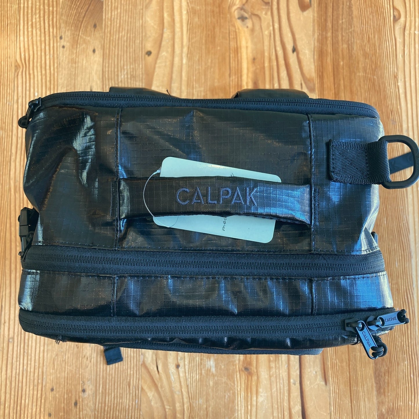 Calpack $198 Black Matte Obsidian Terra 26L Laptop Duffle Backpack - 4427SC