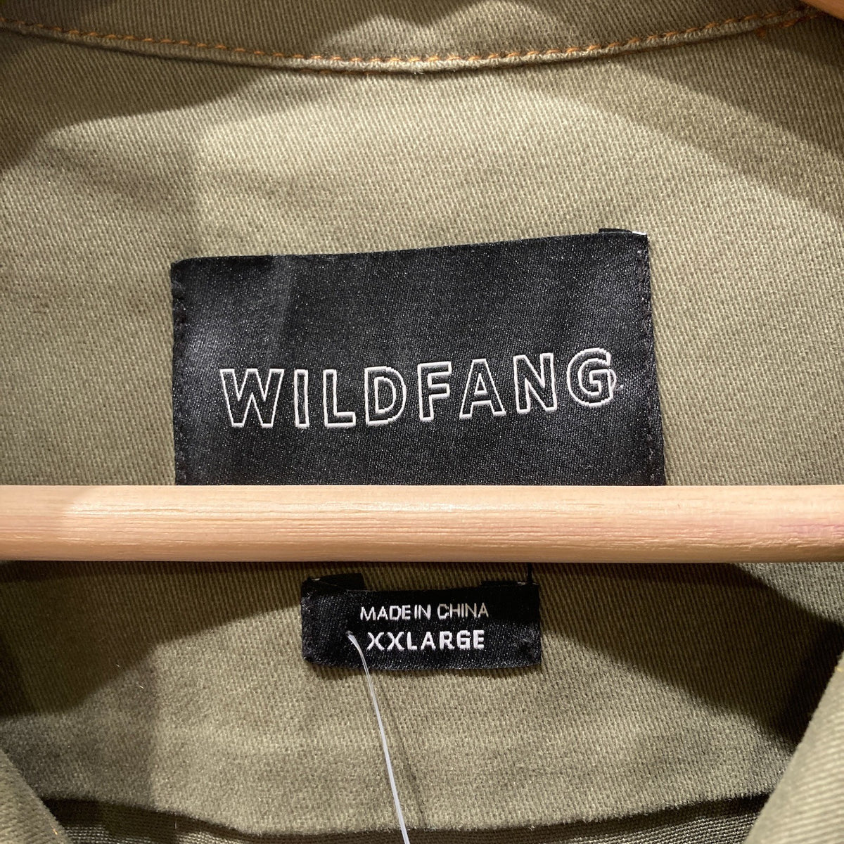 Wildfang Green Long Sleeve Essential Coverall Jumpsuit - Size XXL - 0530JF