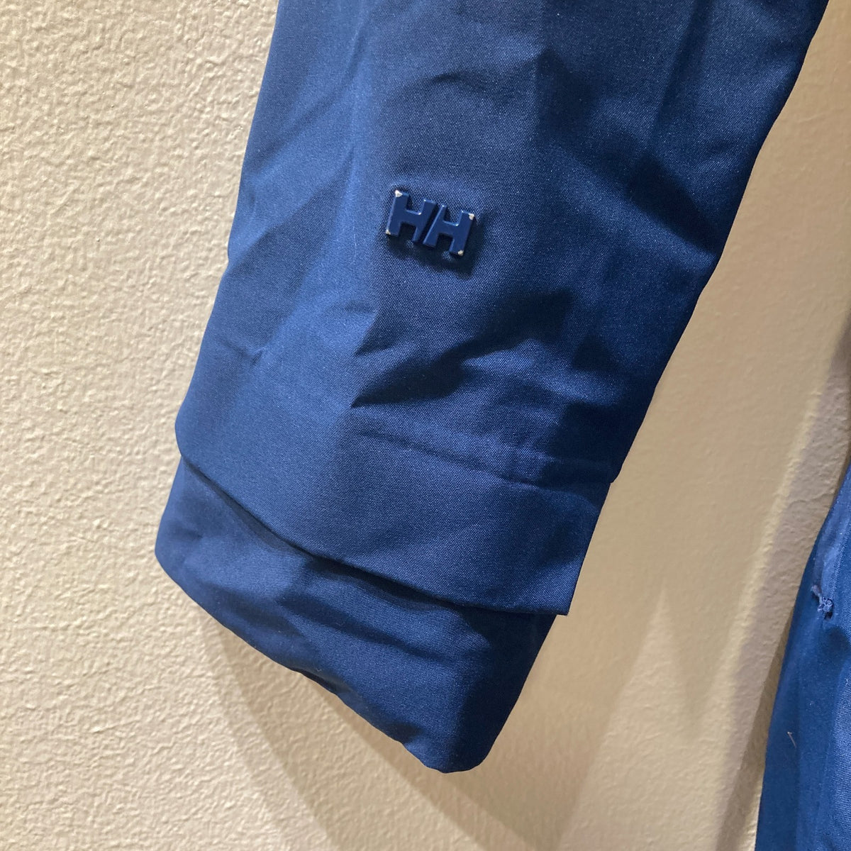 Helly Hansen Dark Blue Hooded Double Breasted Trench Rain Coat - Size S - 1125KG